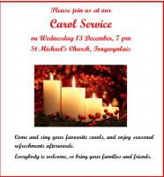 Carols at Tongwynlais